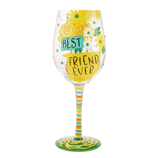 Best Friend Ever Wine Glass Wine Glass Lolita   