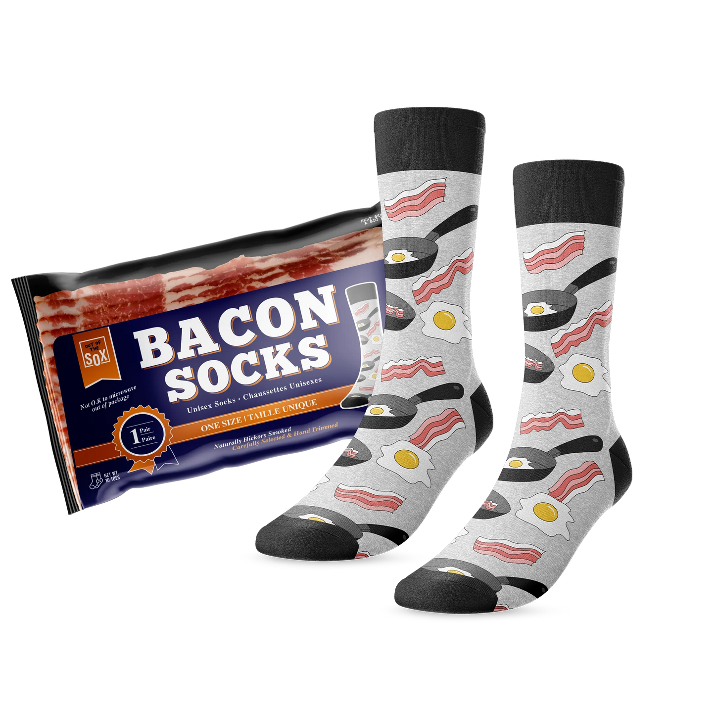 Bacon Socks Socks Main and Local   