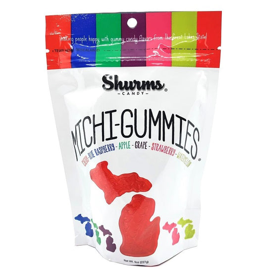 MichiGummies – 8oz. Resealable Pouch  Shurms Candy   