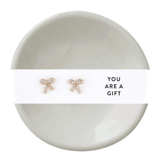 Earrings & Trinket Tray Sets - You are a Gift