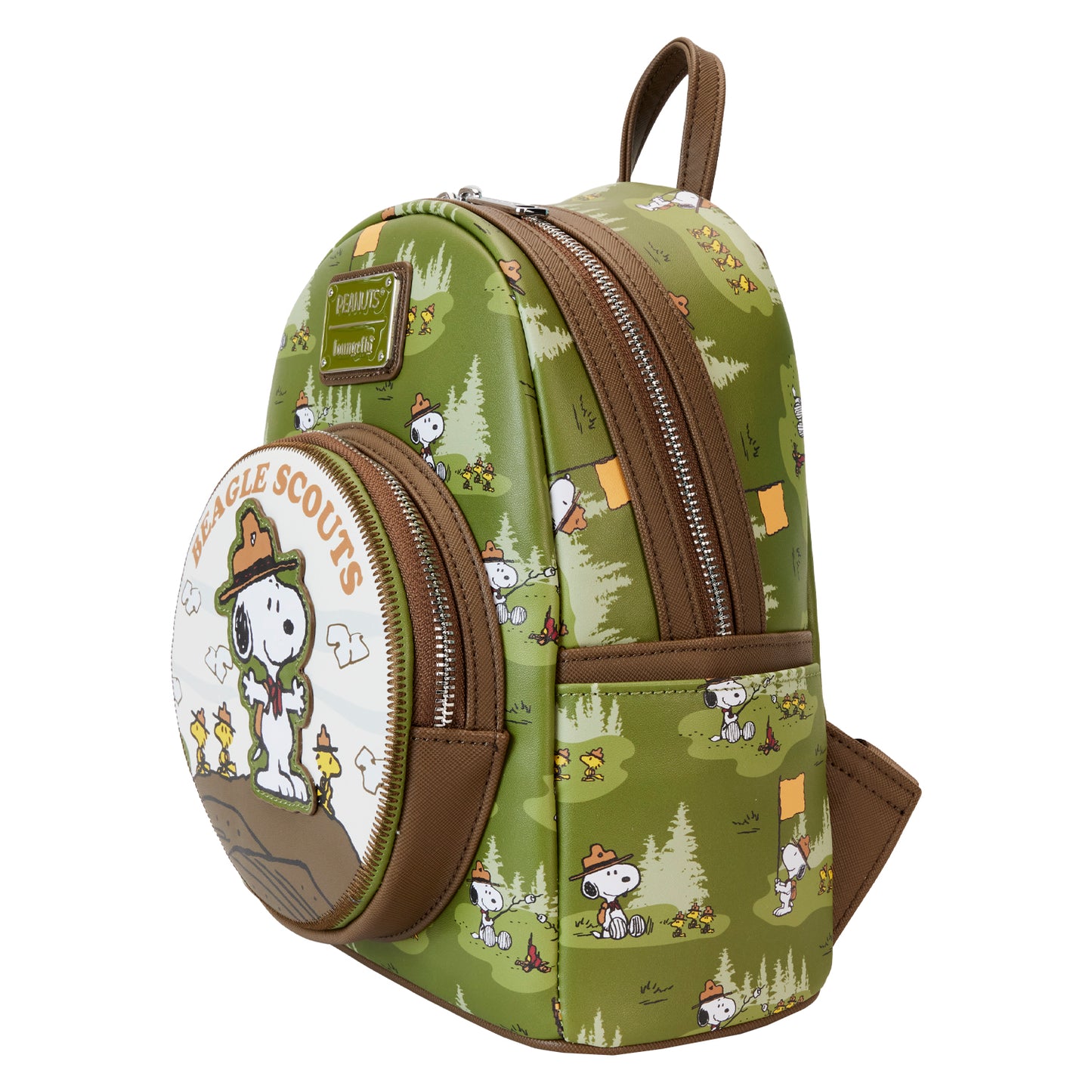 Loungefly Peanuts® Beagle Scouts 50th Anniversary Mini Backpack Backpack Loungefly   