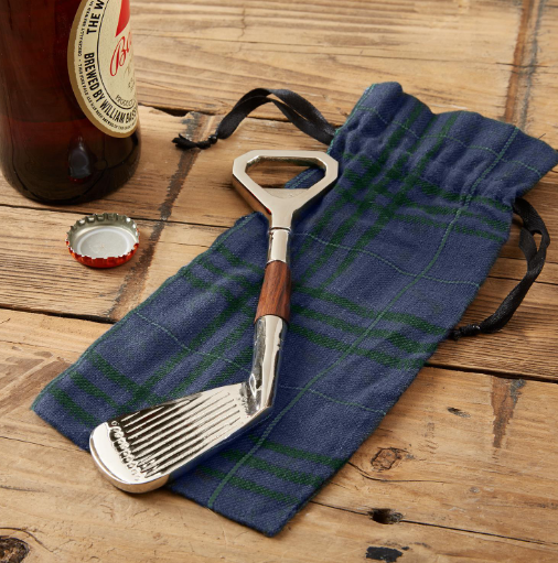 Golf Club Bottle Opener  Two's Company   
