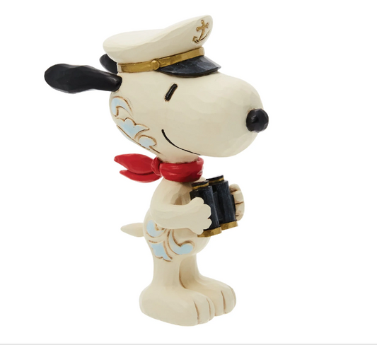 Snoopy Sailor Captain Mini  Enesco   
