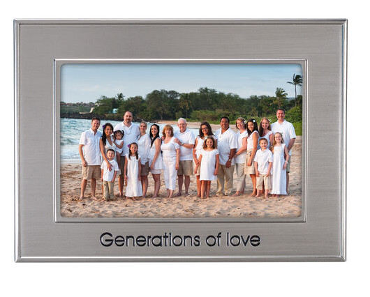 4X6 Generations of Love Picture Frame  Malden International Designs   