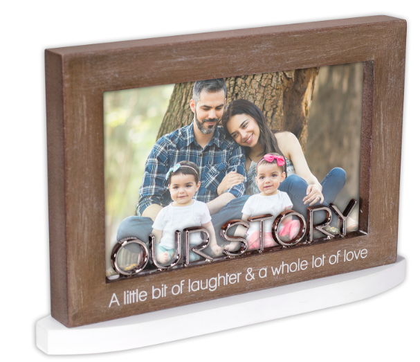 4x6 Our Story Picture Frame  Malden International Designs   