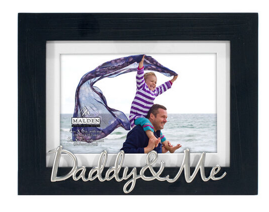 Daddy & Me Distressed 4X6/5X7 Picture Frame