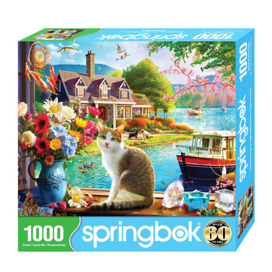 Crisp Morning 1000 Piece Puzzle Jigsaw Puzzle Springbok   