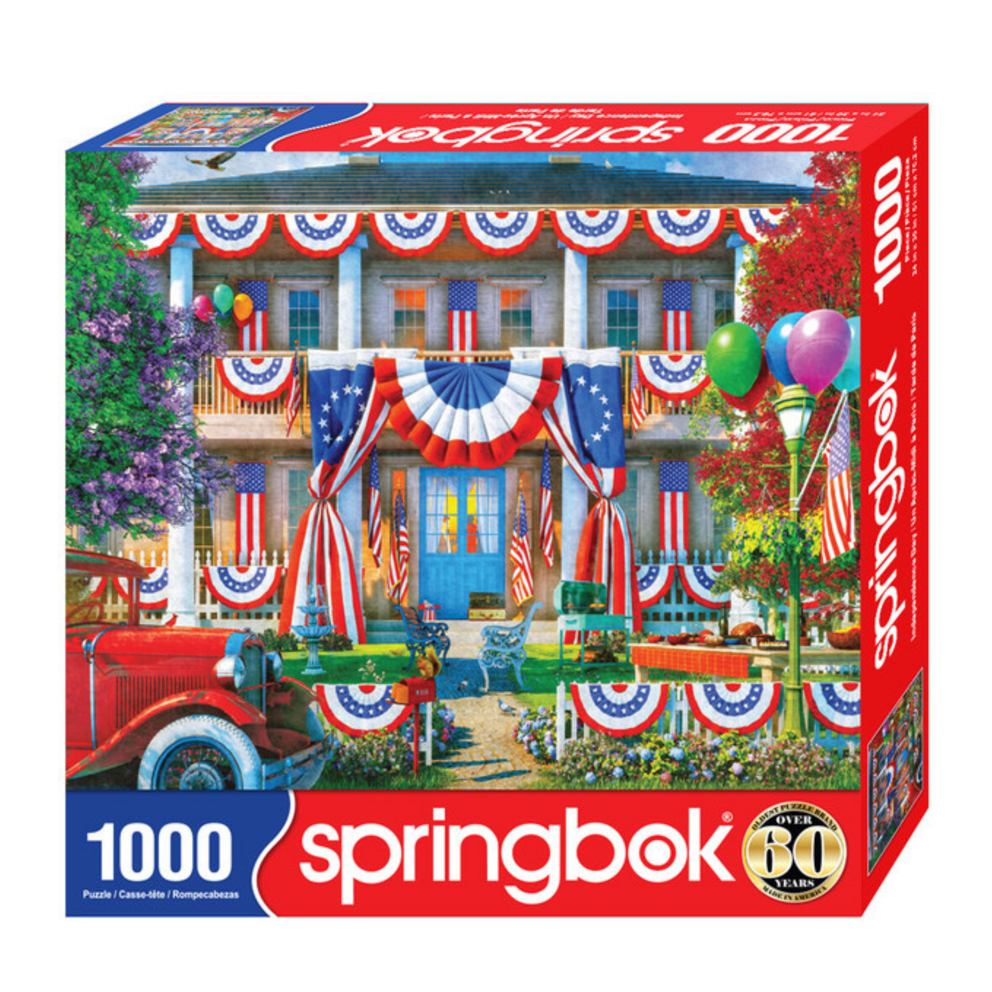 Independence Day 1000 Piece Puzzle Jigsaw Puzzle Springbok   