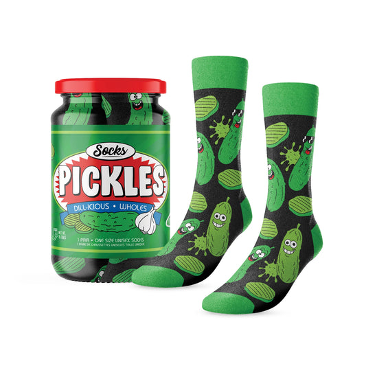 Kosher Dill Pickle Socks Socks Main and Local   