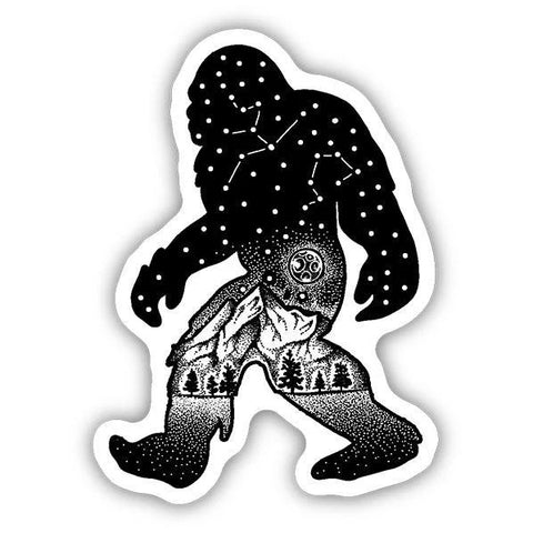 Sasquatch Sticker  Stickers Northwest   