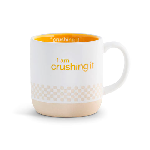 I Am Crushing It Ceramic Mug Demdaco