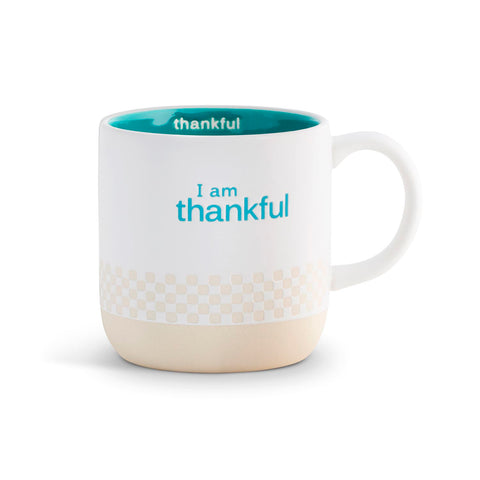 I Am Thankful Ceramic Mug Demdaco
