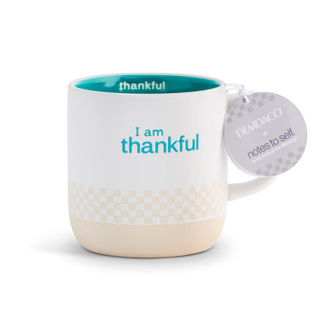 I Am Thankful Ceramic Mug Demdaco