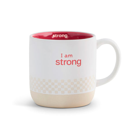 I Am Strong Ceramic Mug Demdaco