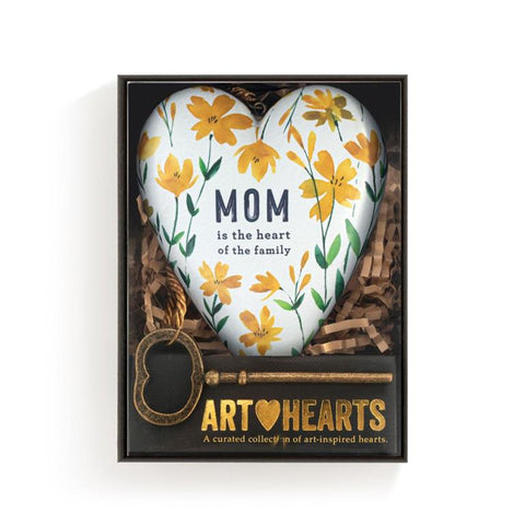 Mom is The Heart of the Family Art Heart Demdaco