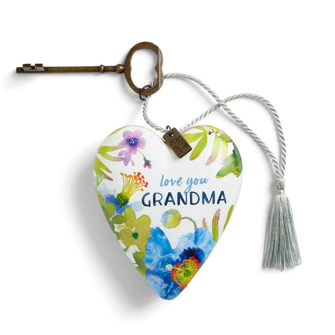 Love You Grandma Art Heart Demdaco