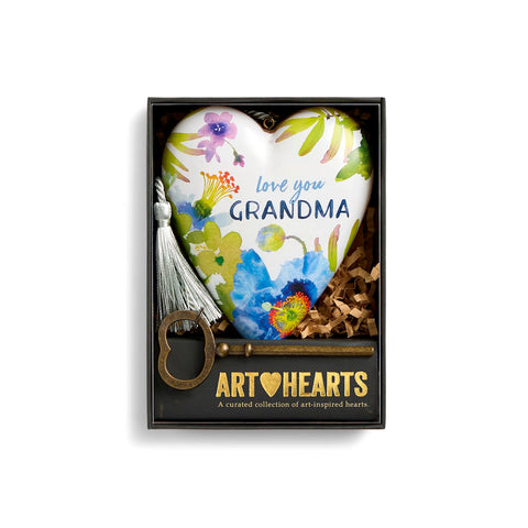 Love You Grandma Art Heart Demdaco