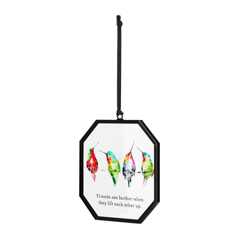 Hummingbirds On Wire Suncatcher Demdaco