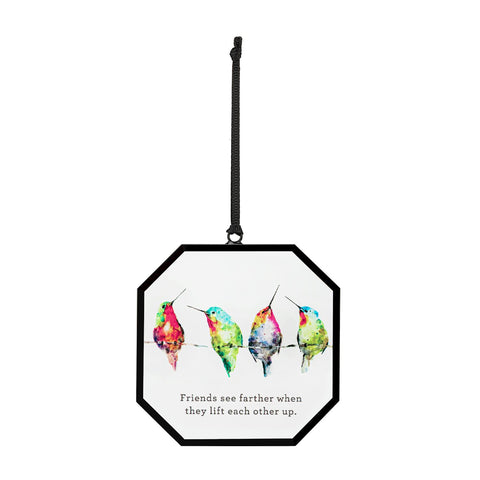 Hummingbirds On Wire Suncatcher Demdaco