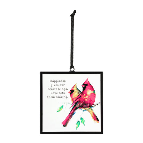 Cardinal Pair Suncatcher Demdaco