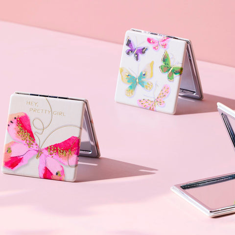 Butterfly Pocket Mirror Demdaco