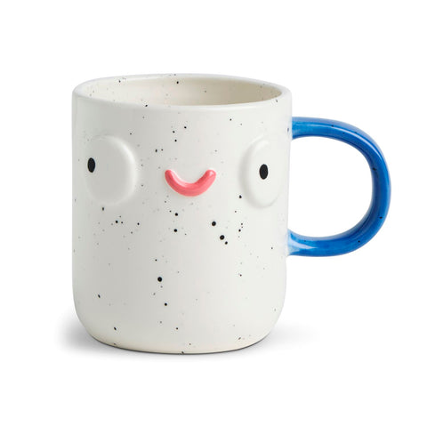 Carey Blue Lefty Mug Demdaco
