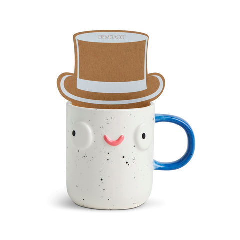 Carey Blue Lefty Mug Demdaco