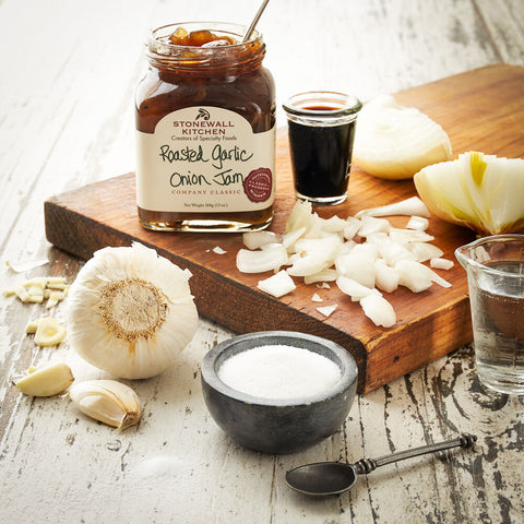 Roasted Garlic Onion Jam  Stonewall Kitchen   