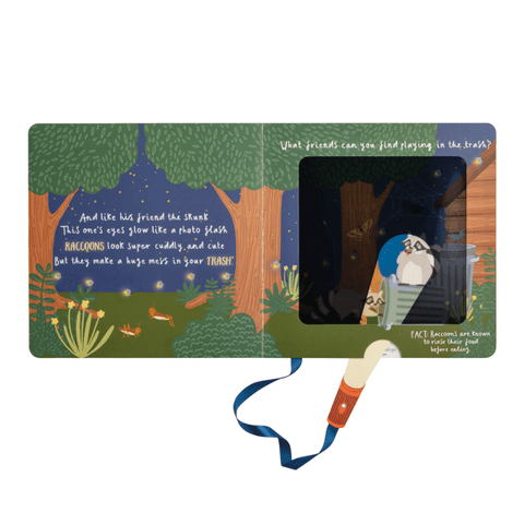 Nighttime Animals Flashlight Book Mud Pie