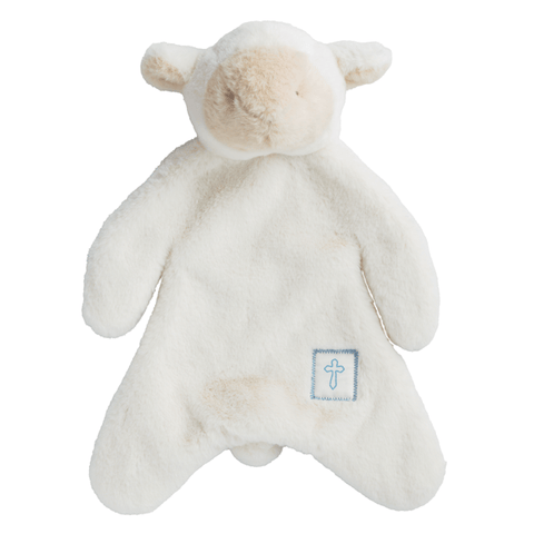 Blue Little Lamb Plush Woobie Mud Pie