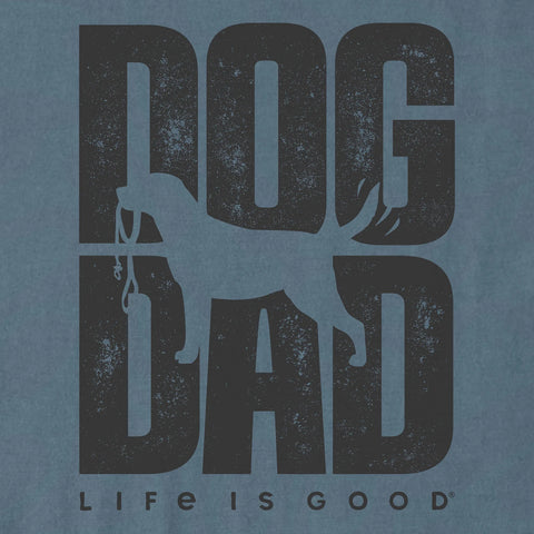 Men's Dog Dad Silo Stack Short Sleeve Tee