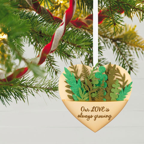 Growing In Love 2024 Hallmark Keepsake Ornament Hallmark Keepsake Ornament Hallmark   