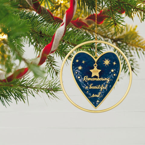 Remembering a Beautiful Soul 2024 Keepsake Ornament Hallmark Keepsake Ornament Hallmark   