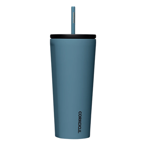 24 Oz. Cold Cup by Corkcicle in Storm Insulated Tumbler Corkcicle   