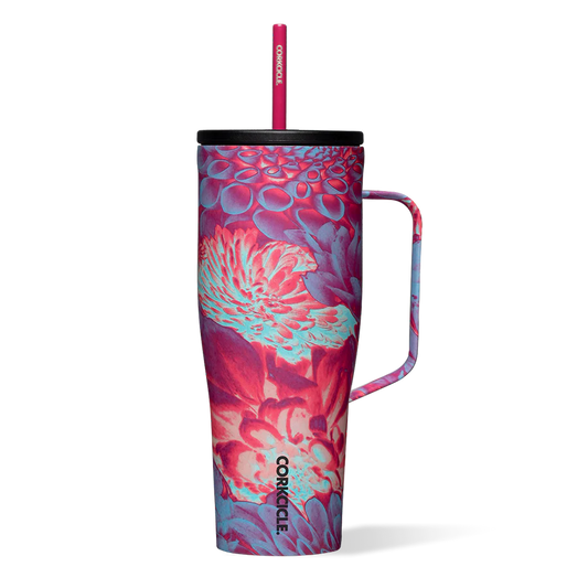 30 Oz. Cold Cup by Corkcicle in Dopamine Floral Insulated Tumbler Corkcicle   