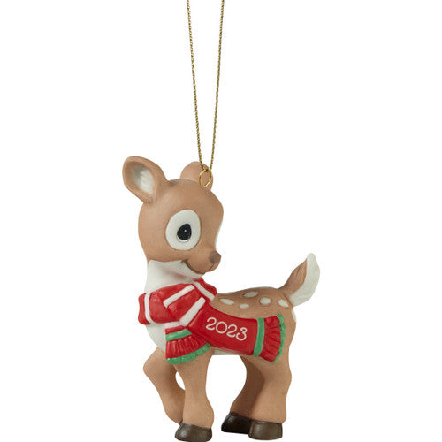 Oh Deer Christmas Is Here! 2023 Dated Animal Ornament Ornament Precious Moments   