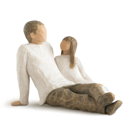 Willow Tree® Father & Daughter Figurine by Demdaco Figurine Willow Tree   