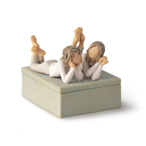 Willow Tree® Forever Friends Keepsake Box by Demdaco Figurine Willow Tree   