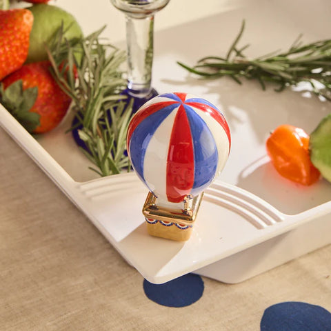 Red, White, and Balloon Nora Fleming Mini Nora Fleming