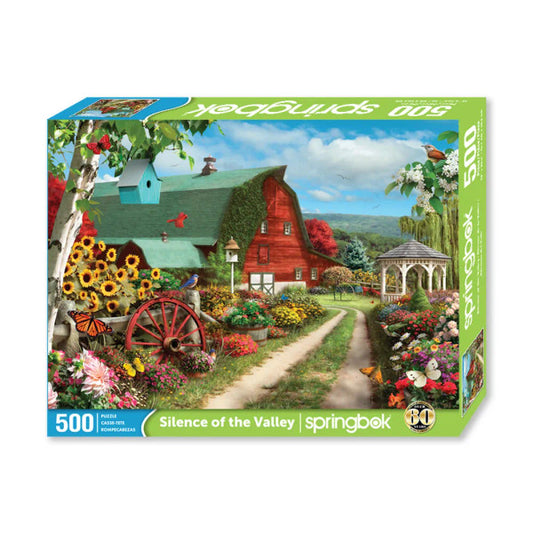 Silence of The Valley 500 Piece Puzzle Jigsaw Puzzle Springbok   