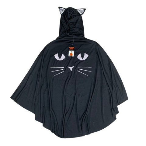 Cat, Pumpkin, and Spider Halloween Ponchos Poncho Gold Medal International Cat  