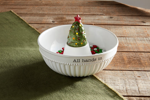 Light Up Tree Sitter Serveware Accessory Mud Pie   