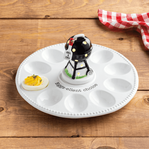 Grill Light-Up Sitter Mud Pie