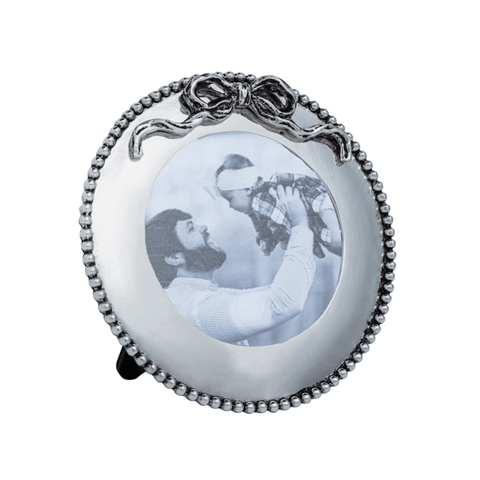 Circle Mini Bow Frame Mud Pie