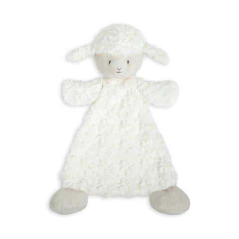 Dolly Lamb Rattle Blankie Demdaco