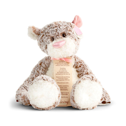 Pink Giving Bear - 12in Demdaco