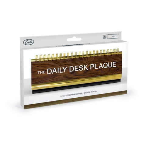 Daily Desk Plaque Daily desk Fred & Friends   