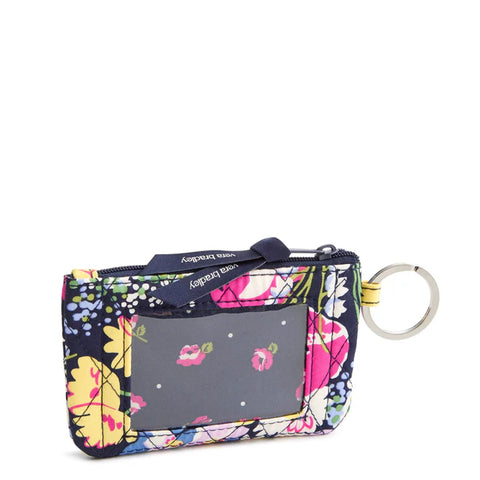 Poppy Fields Zip ID Case in Premium Cotton