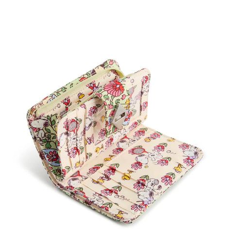 Country Club Peanuts Paisley Turnlock Wallet