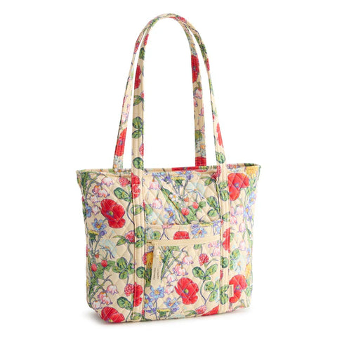 Small Original Vera Tote - 
All The Pretty Wildflowers In Premium Cotton